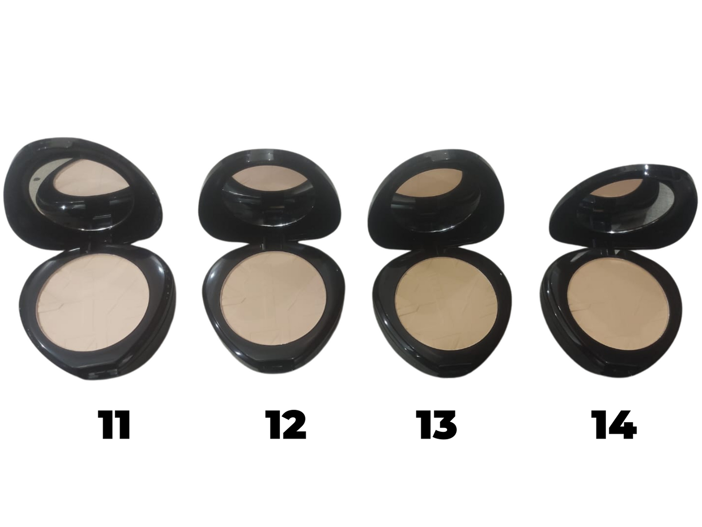 Missrose Bright Black Triangle Double Layer Powder