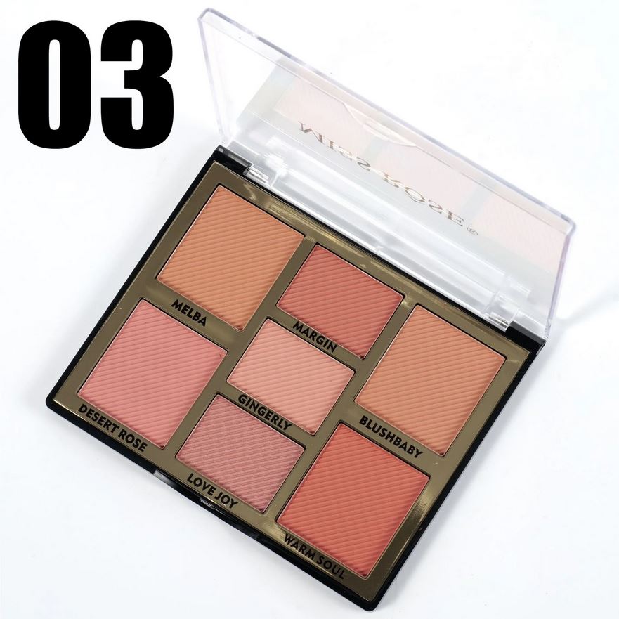 Miss Rose 7 Color Face Palette