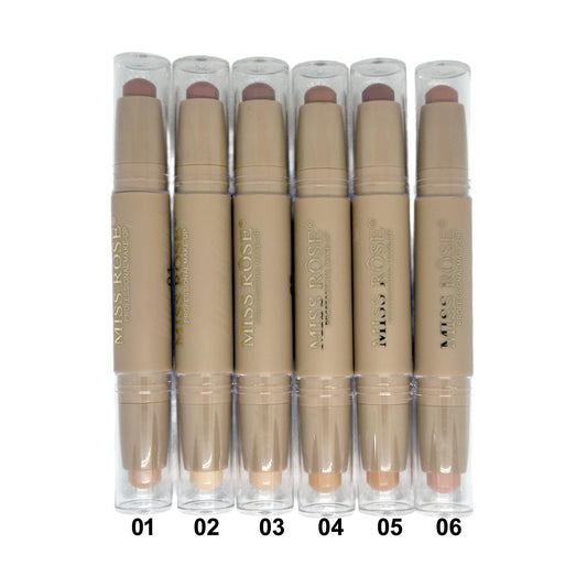 Miss Rose Nude Dual Ended Highlight and contour stick