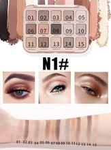 Load image into Gallery viewer, Miss Rose 15 Color Glam palette

