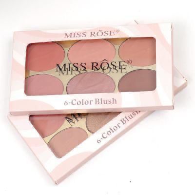 Miss Rose 6 Color Blush (New)