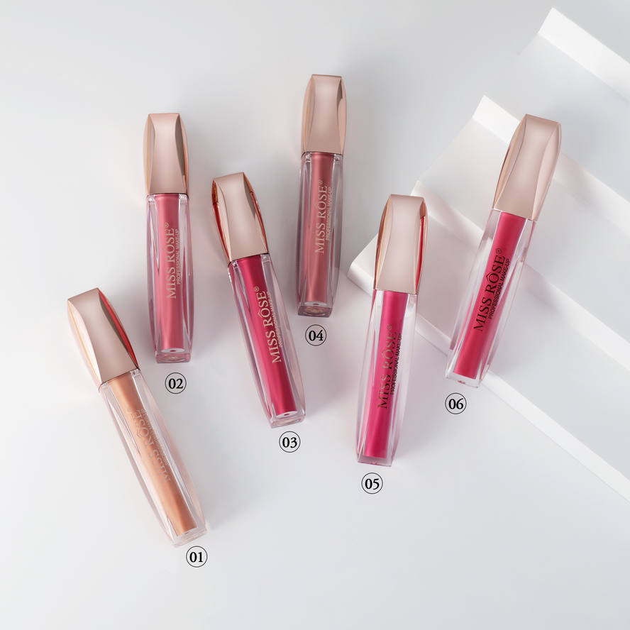 Miss Rose Liquid Glaze Matte Lip Gloss