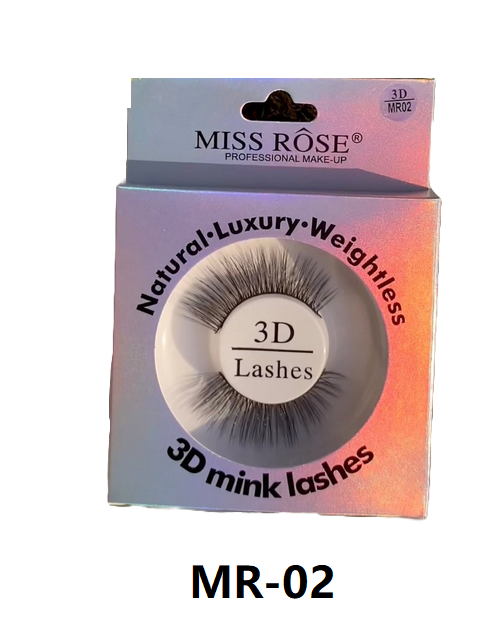 Miss Rose Luxury 3D Mink Lashes