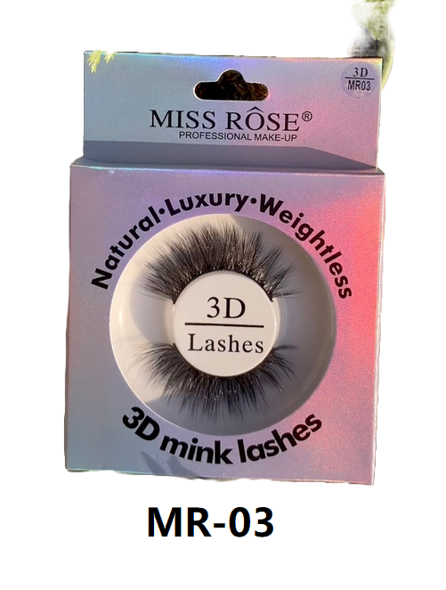 Miss Rose Luxury 3D Mink Lashes