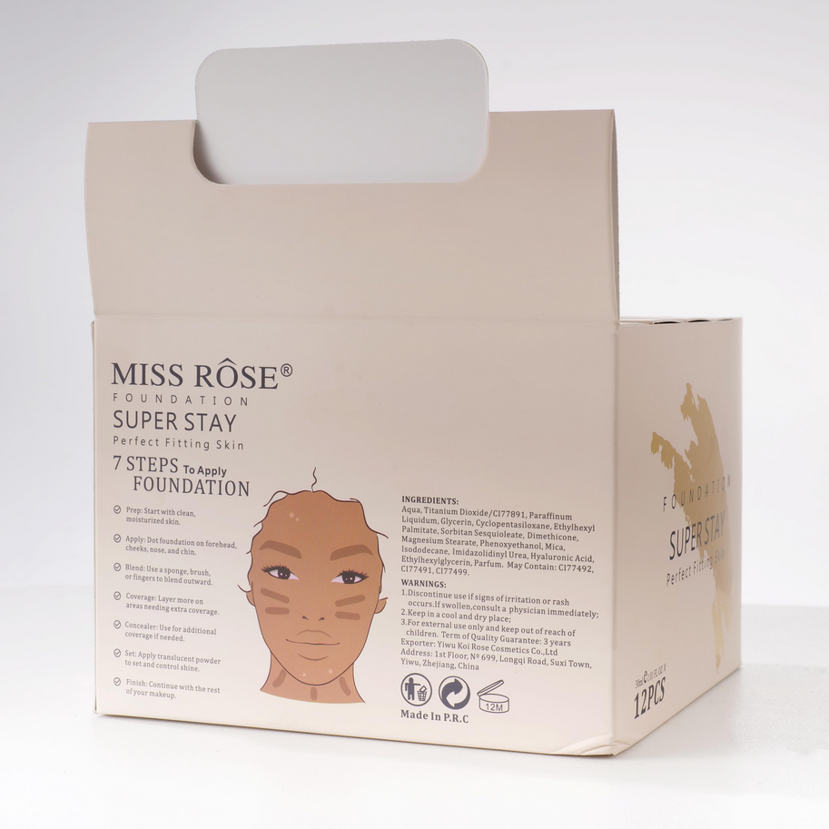 Miss Rose Super Stay Perfect Fitting Skin Foundation