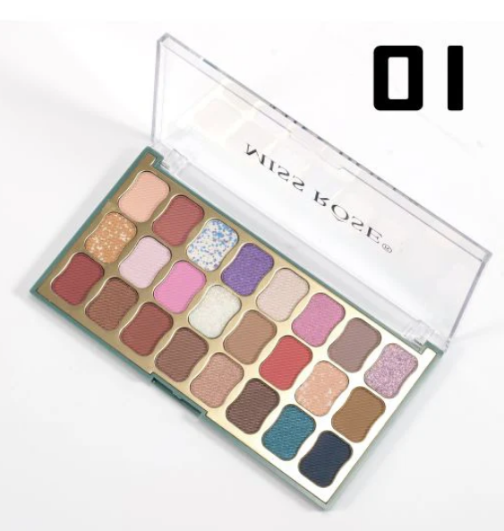 Miss Rose 24 Color Eye Palette