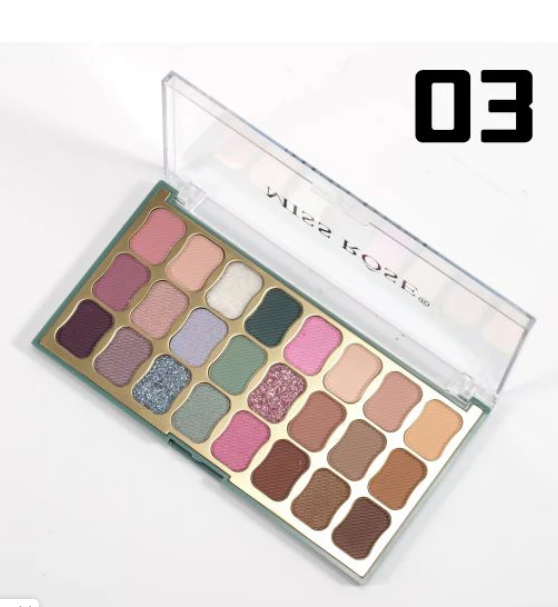 Miss Rose 24 Color Eye Palette