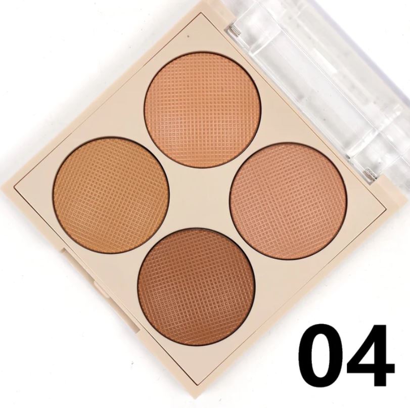 Miss Rose 4 Color Concealer Contour palette