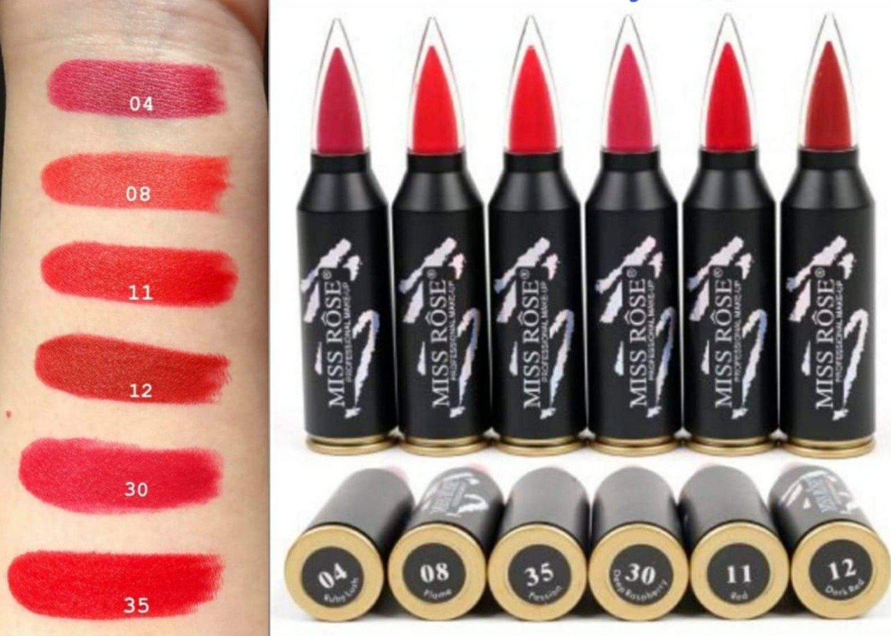 Miss Rose Professional Matte Lipstick ( Bullete)