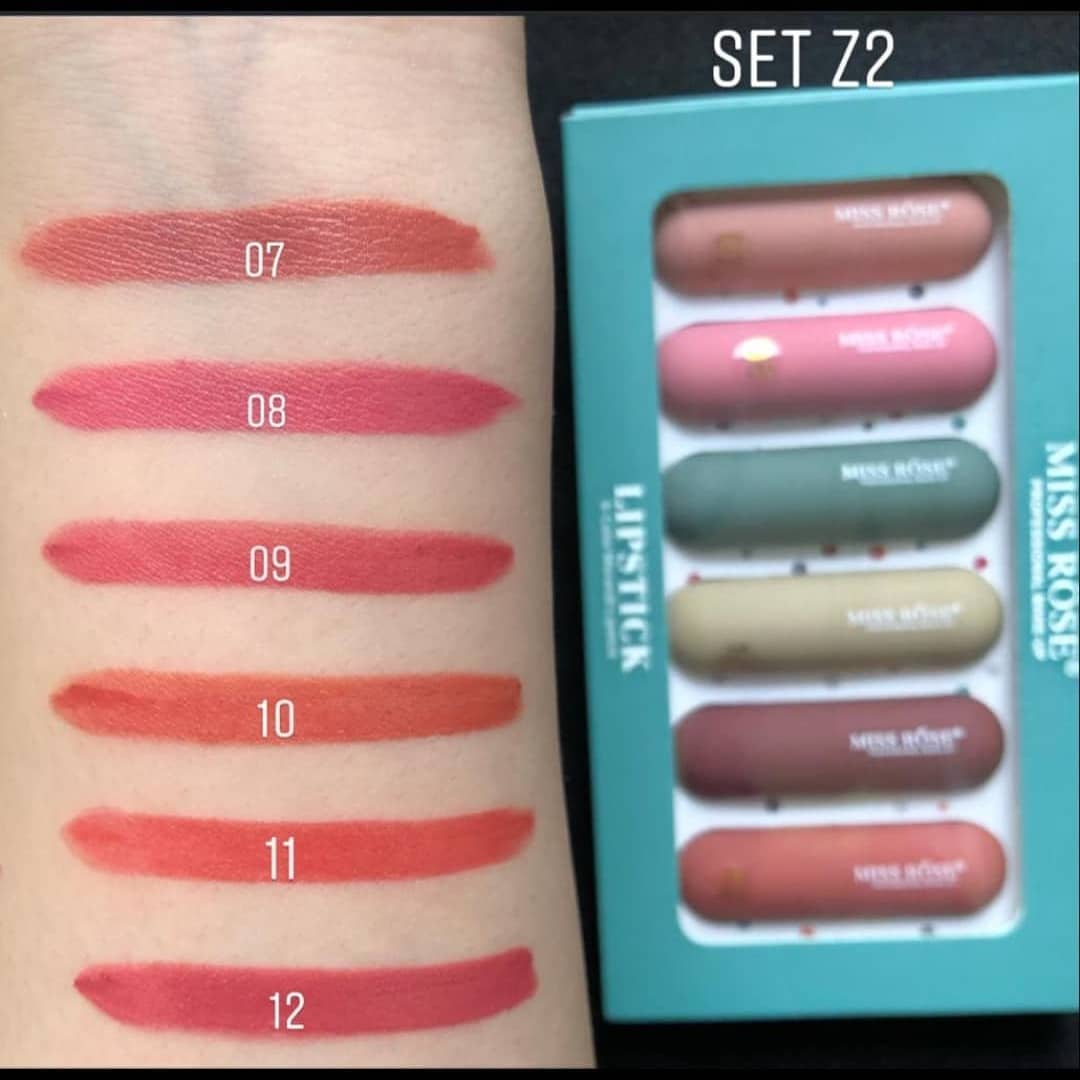 Miss Rose mini lipstick pack