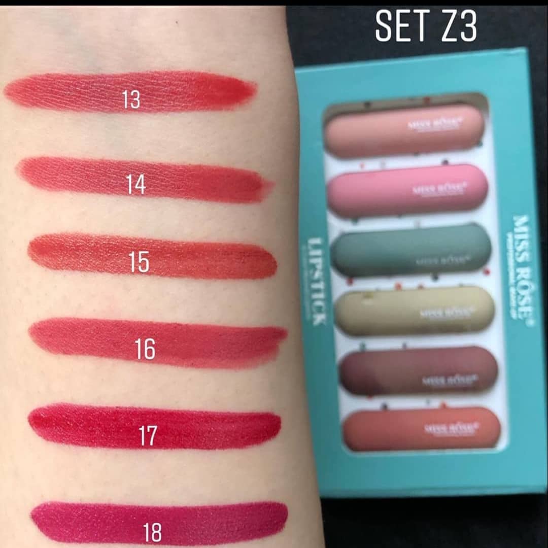 Miss Rose mini lipstick pack