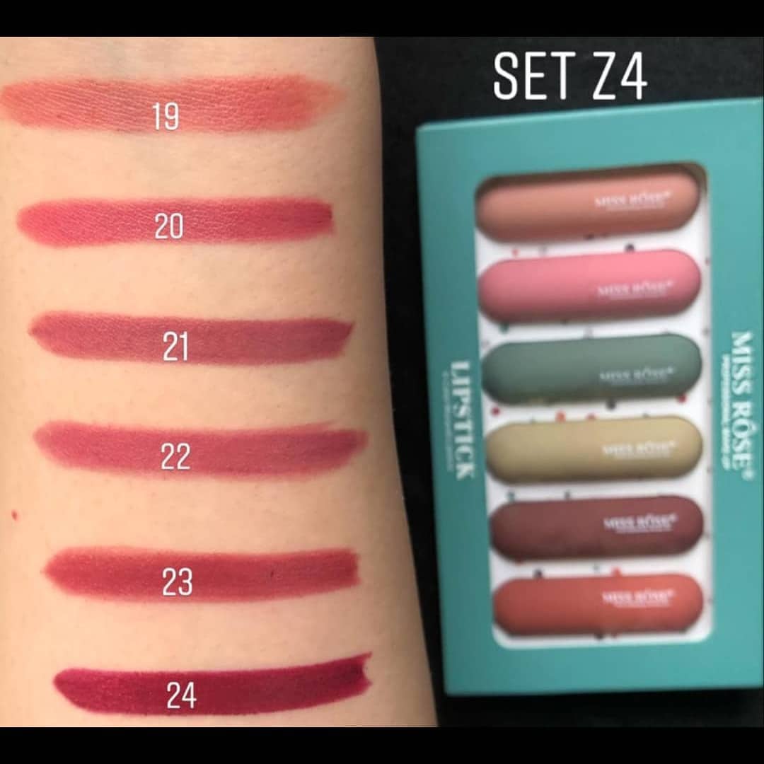 Miss Rose mini lipstick pack