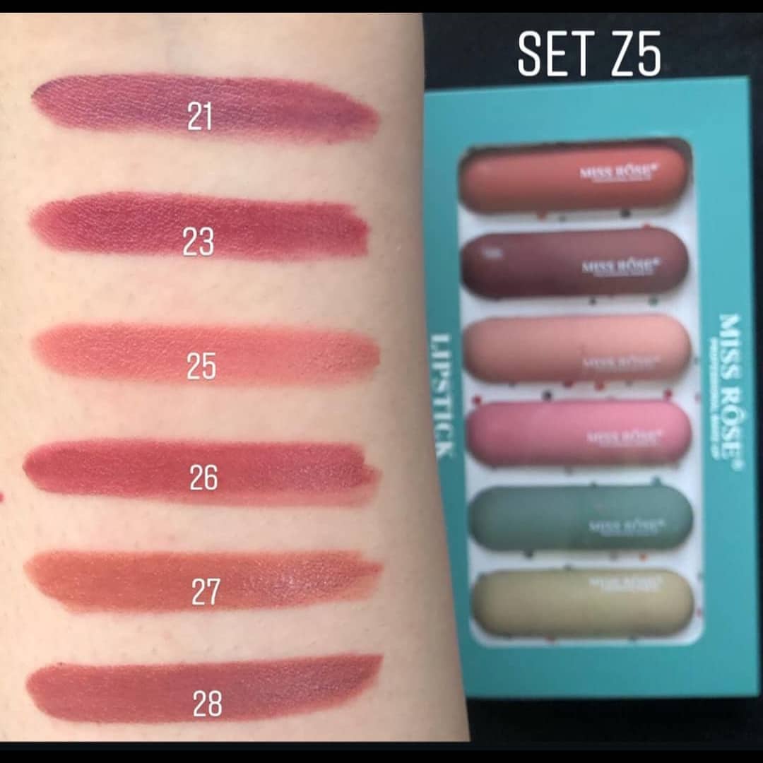 Miss Rose mini lipstick pack