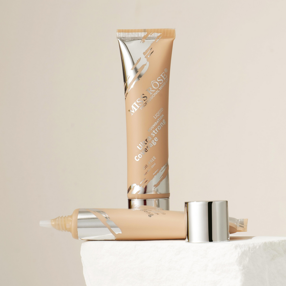 Miss Rose Ultra Strong Coverage Liquid Foundation for bridal makeup