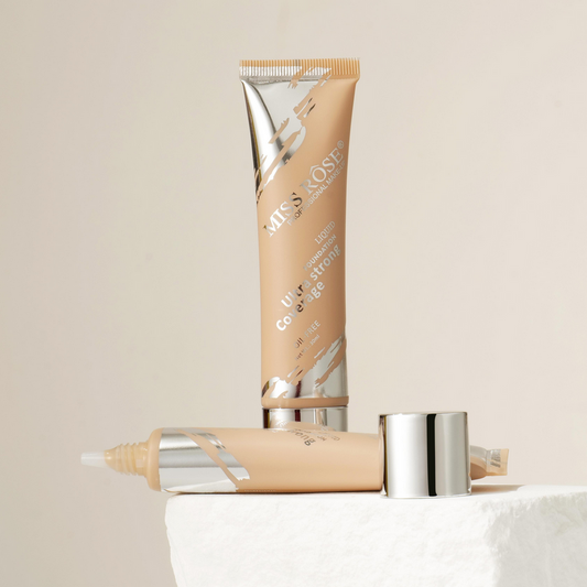 Miss Rose Ultra Strong Coverage Liquid Foundation for bridal makeup