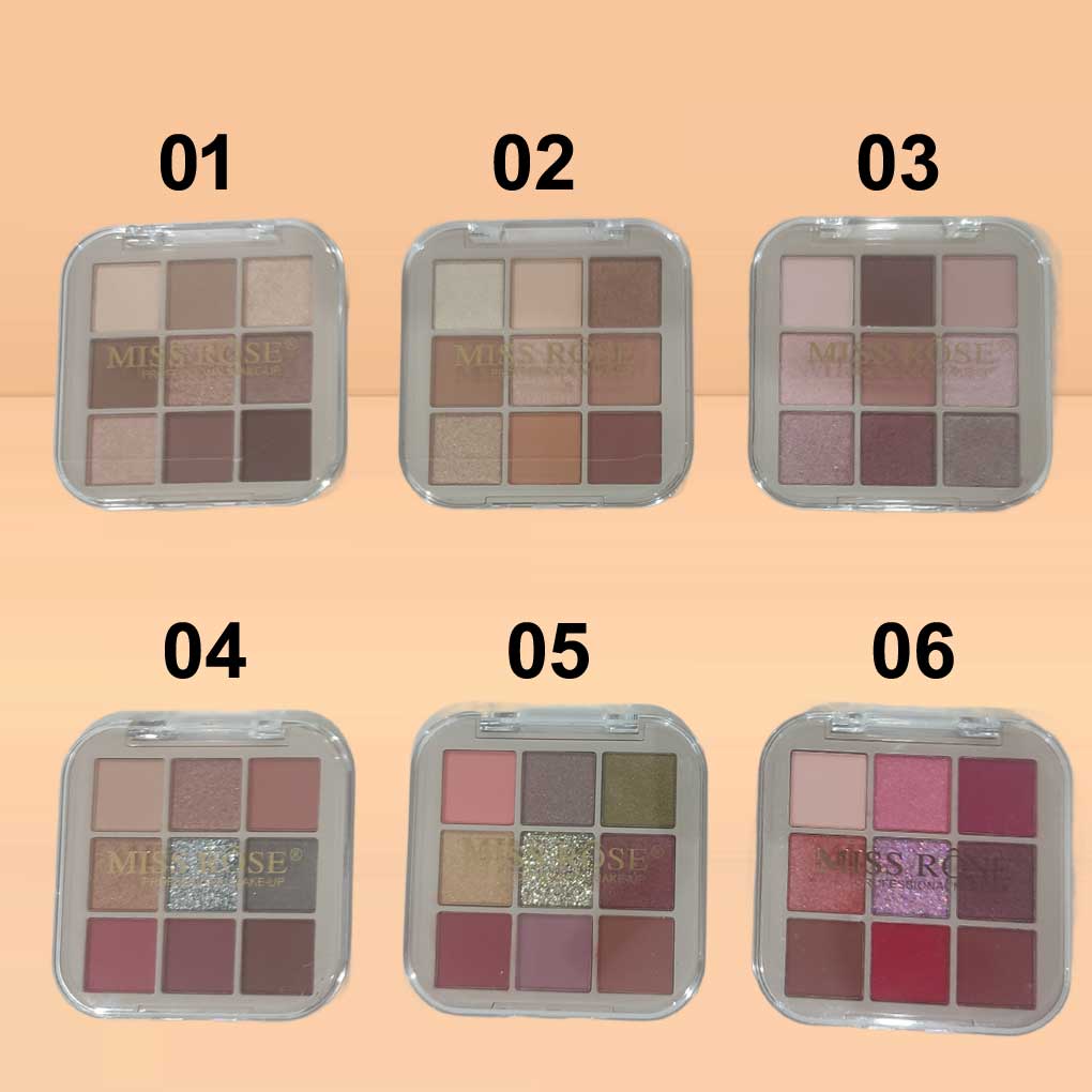 Miss Rose 9 Color mini Eyeshadow Palette