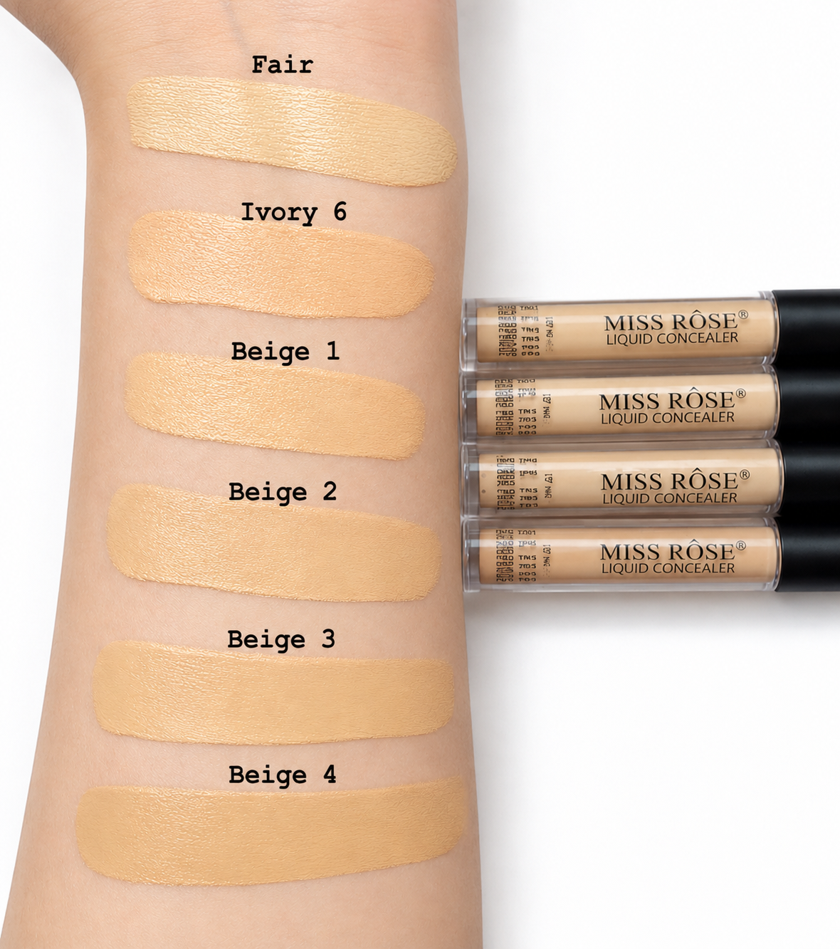 MISS ROSE Full Coverage Concealer