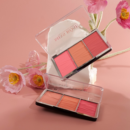 Miss Rose 3 Color Hyper Real Blusher