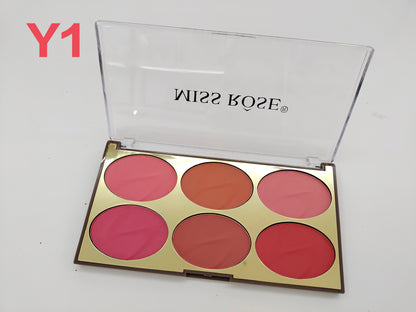Miss Rose 6 Color Blush (new)