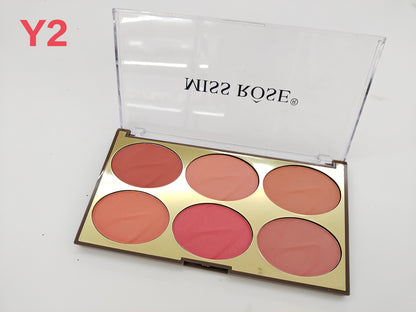 Miss Rose 6 Color Blush (new)