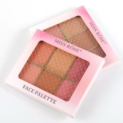 Miss Rose 6 Color Square Face Kit