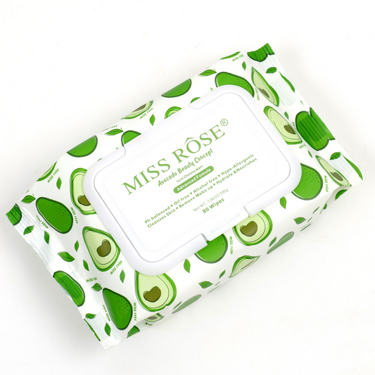 Miss Rose Avocado Makeup Remover Wipes