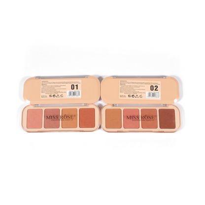 Miss Rose Butter Blend 4 Color Blush