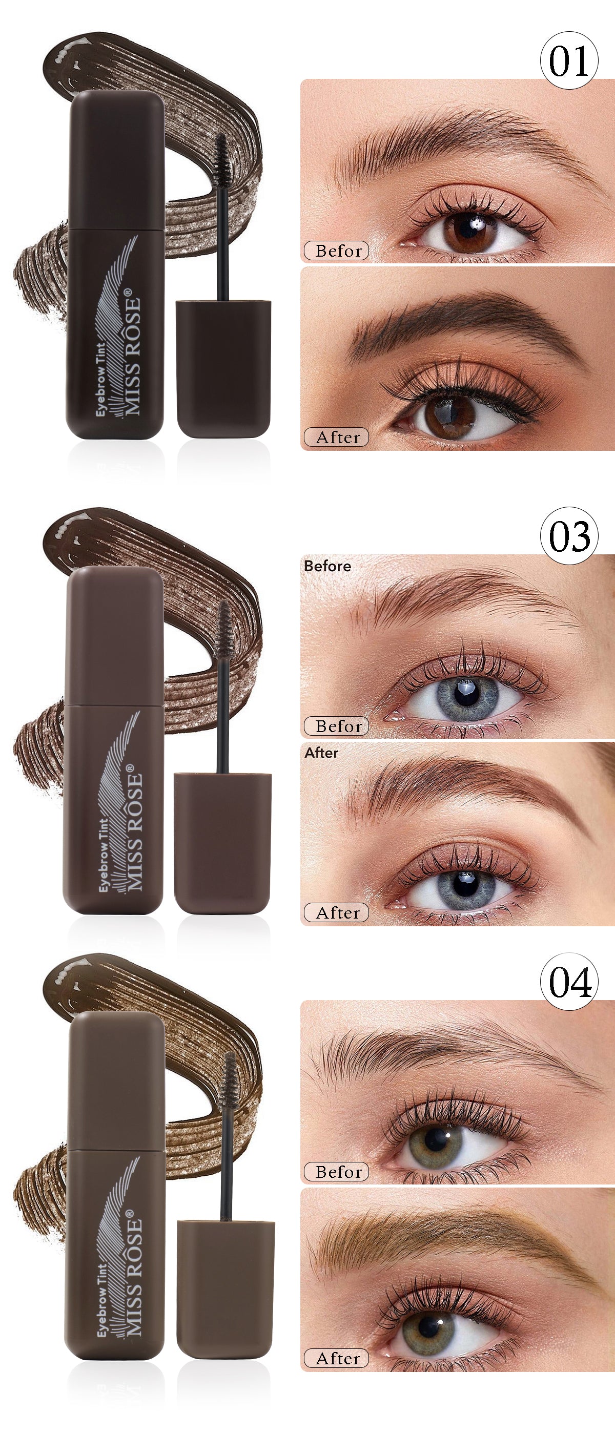 Miss Rose Eyebrow Tint