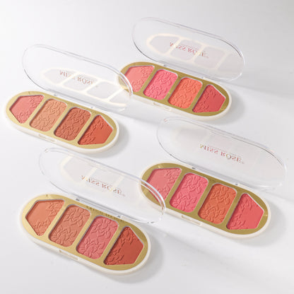 Miss Rose Island Hottie 4 color blusher