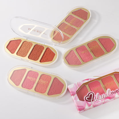 Miss Rose Island Hottie 4 color blusher