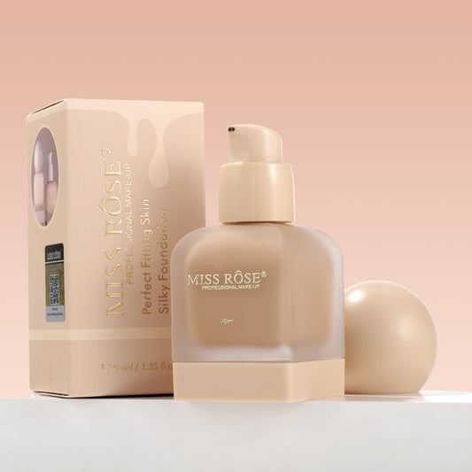 Miss Rose Perfect Fitting Skin Silky Foundation – 100% Original Miss Rose Pakistan