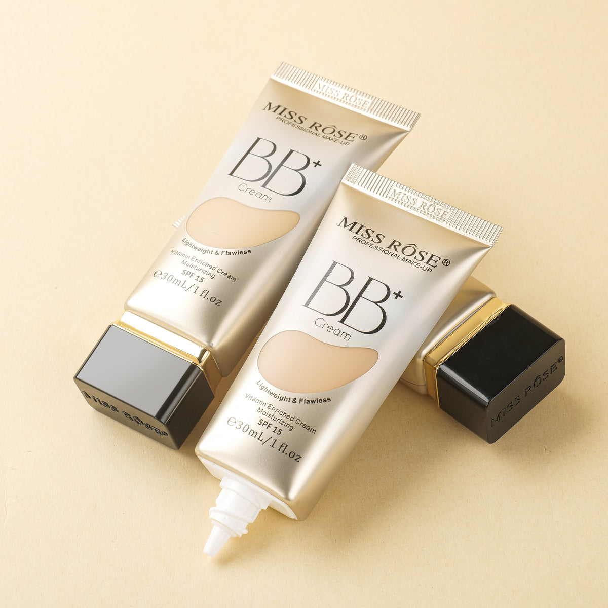 Miss Rose SPF Sun Protection Vitamin E BB Cream
