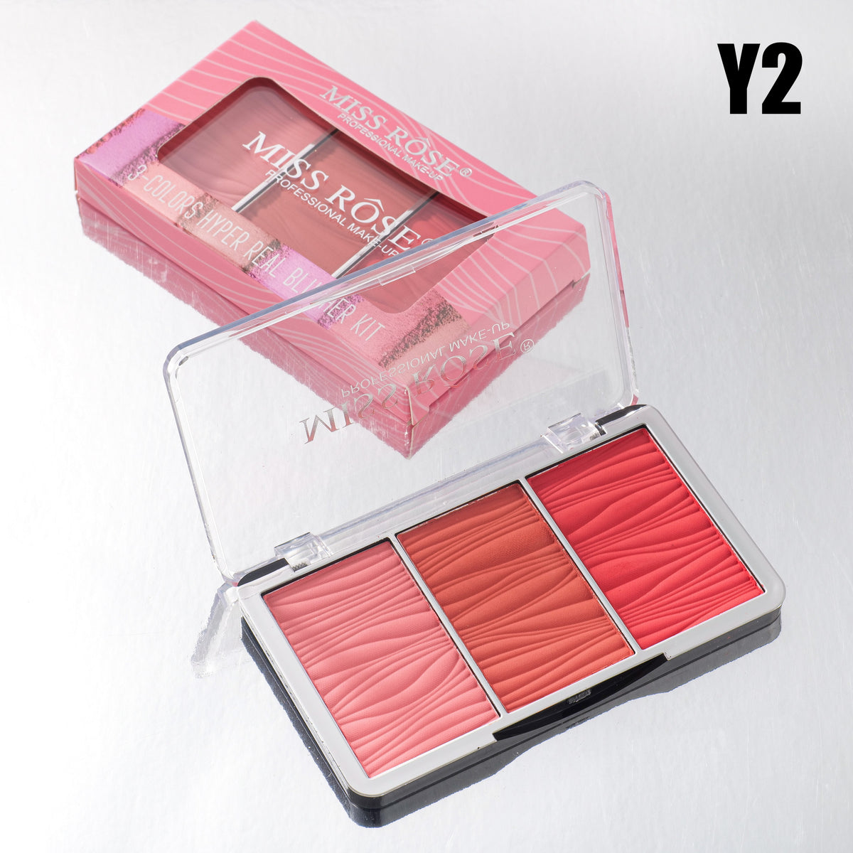 Miss Rose Triple Glow Blush Palette