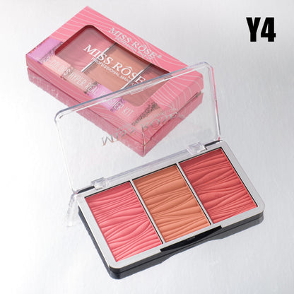 Miss Rose Triple Glow Blush Palette