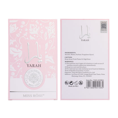 Miss Rose Yarah Perfume