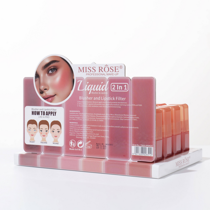 Miss Rose liquid blusher & Lipstick