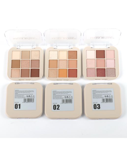 Miss Rose 9 Color mini Eyeshadow Palette