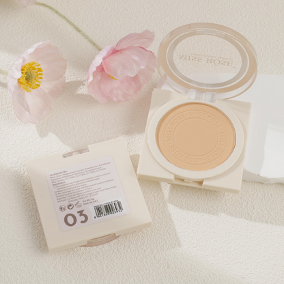 Miss Rose Flawless & Matte Compact Powder