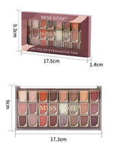 Load image into Gallery viewer, Miss Rose 24 Color Eyeshadow PAN
