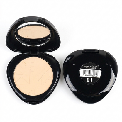 Missrose Bright Black Triangle Double Layer Powder