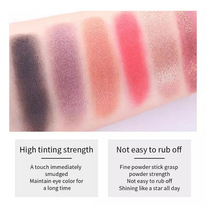 MISS ROSE 16 Color Pigment Eyeshadow Palette