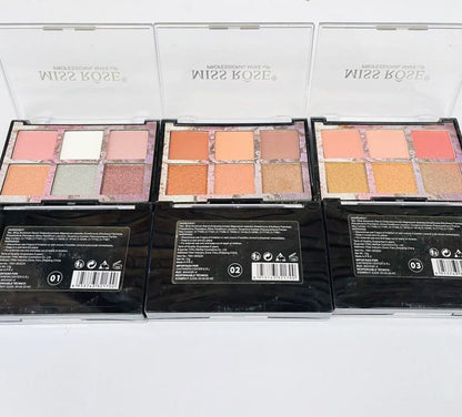 Miss Rose 6 Color Fashion Eyeshadow Palette
