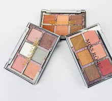Load image into Gallery viewer, Miss Rose 6 Color Fashion Eyeshadow Palette
