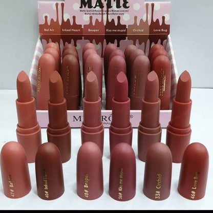 Miss Rose Semi Matte Lipsticks