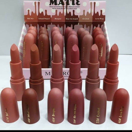 Miss Rose Semi Matte Lipsticks