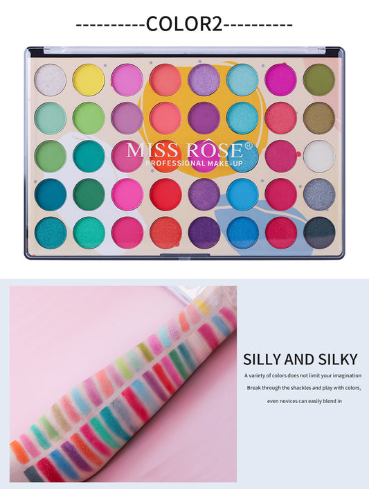 Miss Rose new 40 colors eyeshadow palette