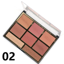 Load image into Gallery viewer, Miss Rose 6 color blush &amp; 2 color bronzer
