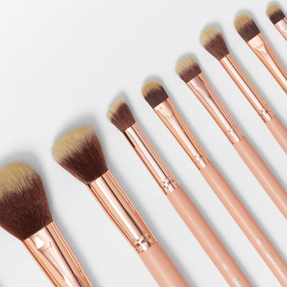 BH Chic 14 Piece Makeup Brush Set With Zip Bag