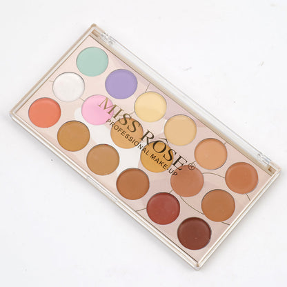 Miss Rose 18 Color Concealer and Contour Makeup Palette