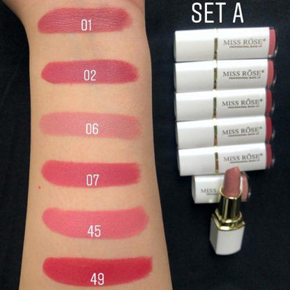 Miss Rose 3D Mineral Lipstick White
